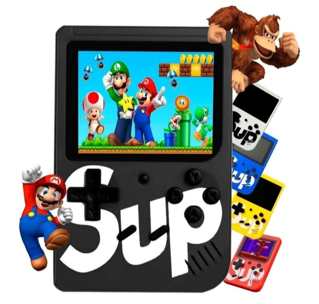 SUP Mini Game Portátil Retro 400 jogos - Atual.com - Tudo em tecnologia e  games