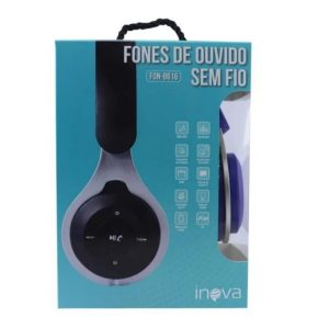 Fone de Ouvido S/ Fio FON-8616 Inova