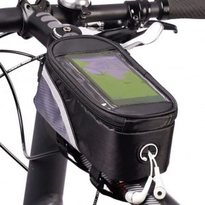 Bolsa Suporte Celular Bicicleta Quadro Arvores