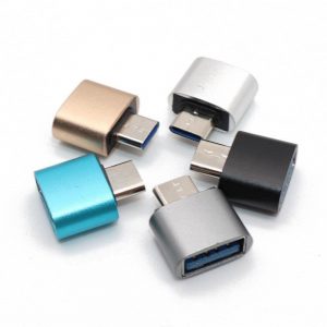 Adaptador USB OTG Fêmea p/ Tipo C NO-18161 OTG+USB