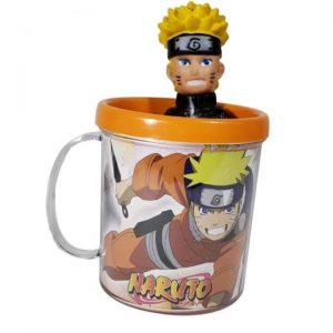 Boneco Naruto + Caneca Personalizada 350ML