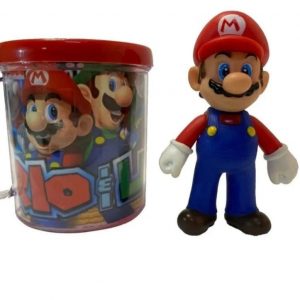 Boneco Super Mário Bros Nitendo + Caneca Personalizada 350ML