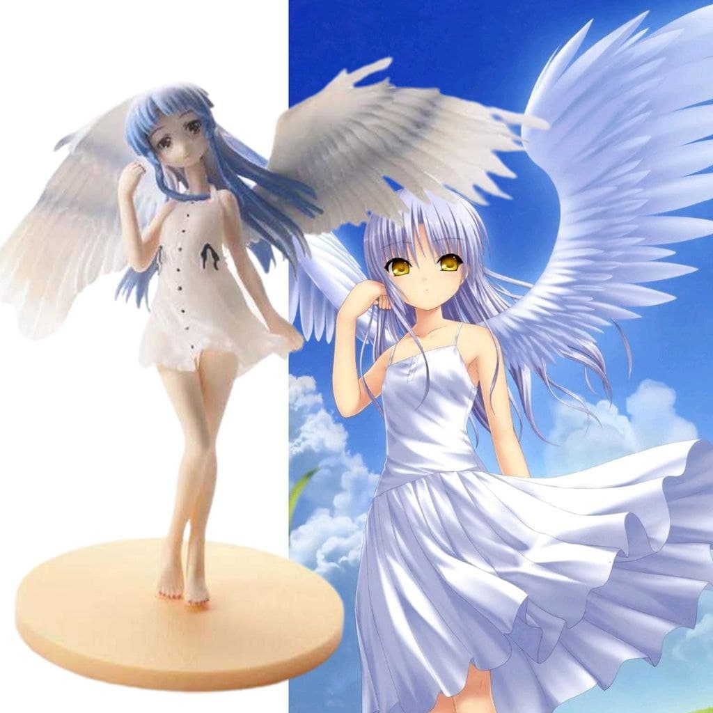 Adorável Anjo Dos Desenhos Animados Bate Tachibana Kanade Action Figure  PVC, Bonecas Modelo, Decoração, Estatueta do Anjo Anime, Presentes  Brinquedos, Novo, 15cm