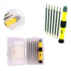 Kit Chave Torx 12 Chaves para Celular LE-953 LELONG