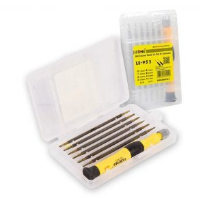 Kit Chave Torx 12 Chaves para Celular LE-953 LELONG