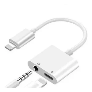 Adaptador Duplo p/ Iphone Lighting/P2 CBO-7385 Inova