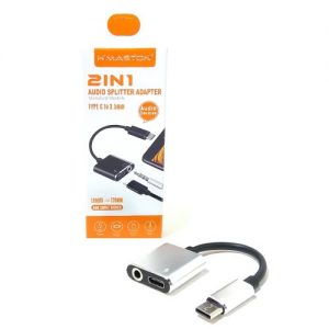 Adaptador Duplo Tipo C – Tipo C/P2 XT25 H’maston