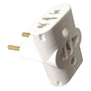 Adaptador de Tomada T Max. 10A/250V Ind. Bras.