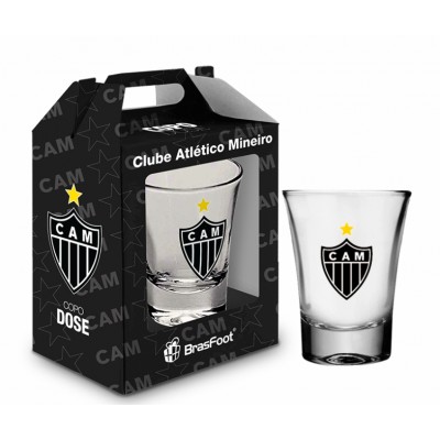 Copo Dose Individual Atlético 60ML 2340 Brasfoot